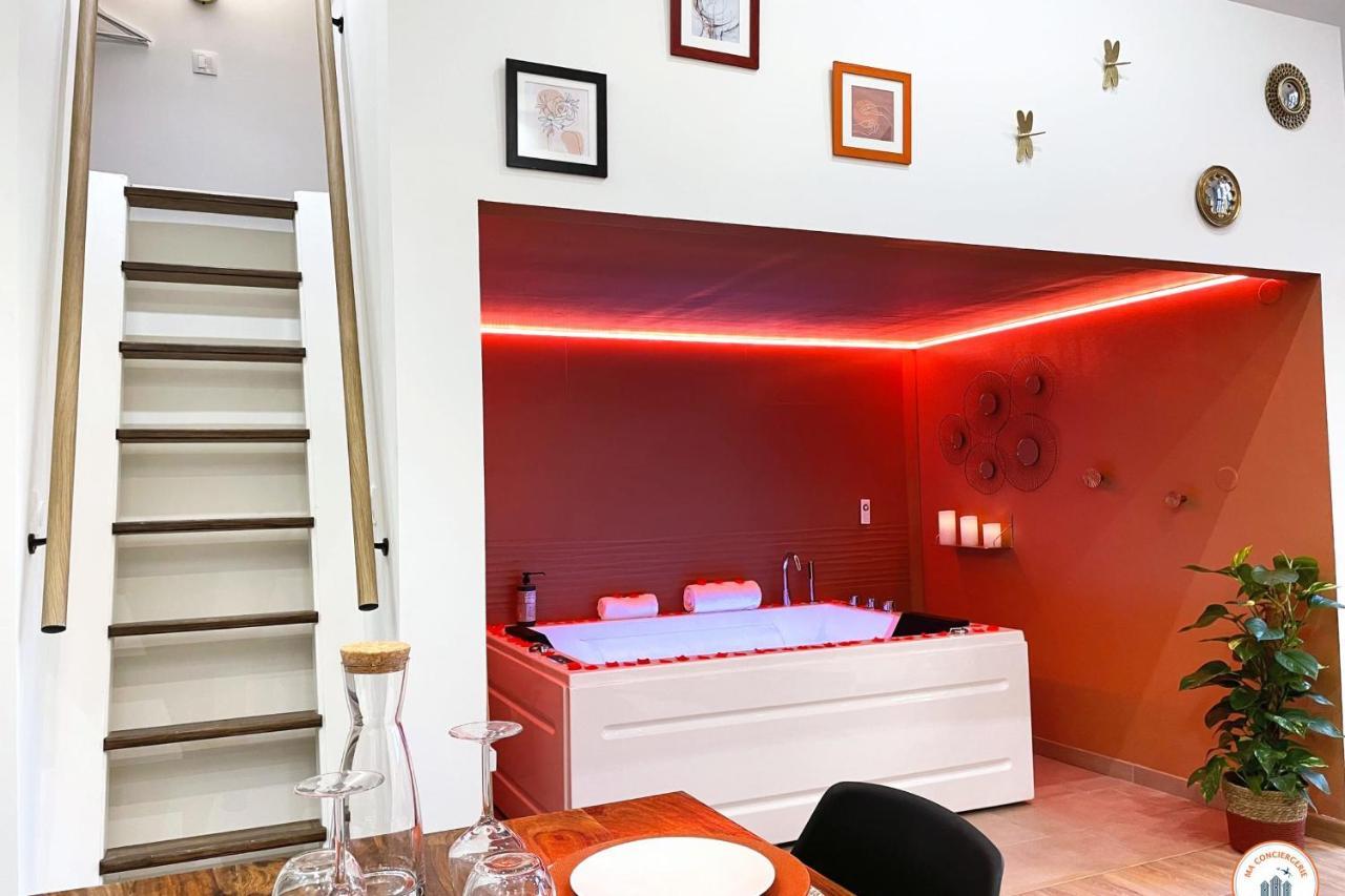 L'Orient-Express - Jacuzzi Spa - Parking - Loft Le Havre Exterior photo